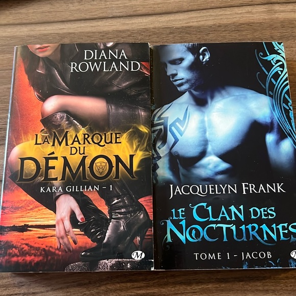 Divers livres avec dans l'univers des démons - livres en français - Picture 1 of 7